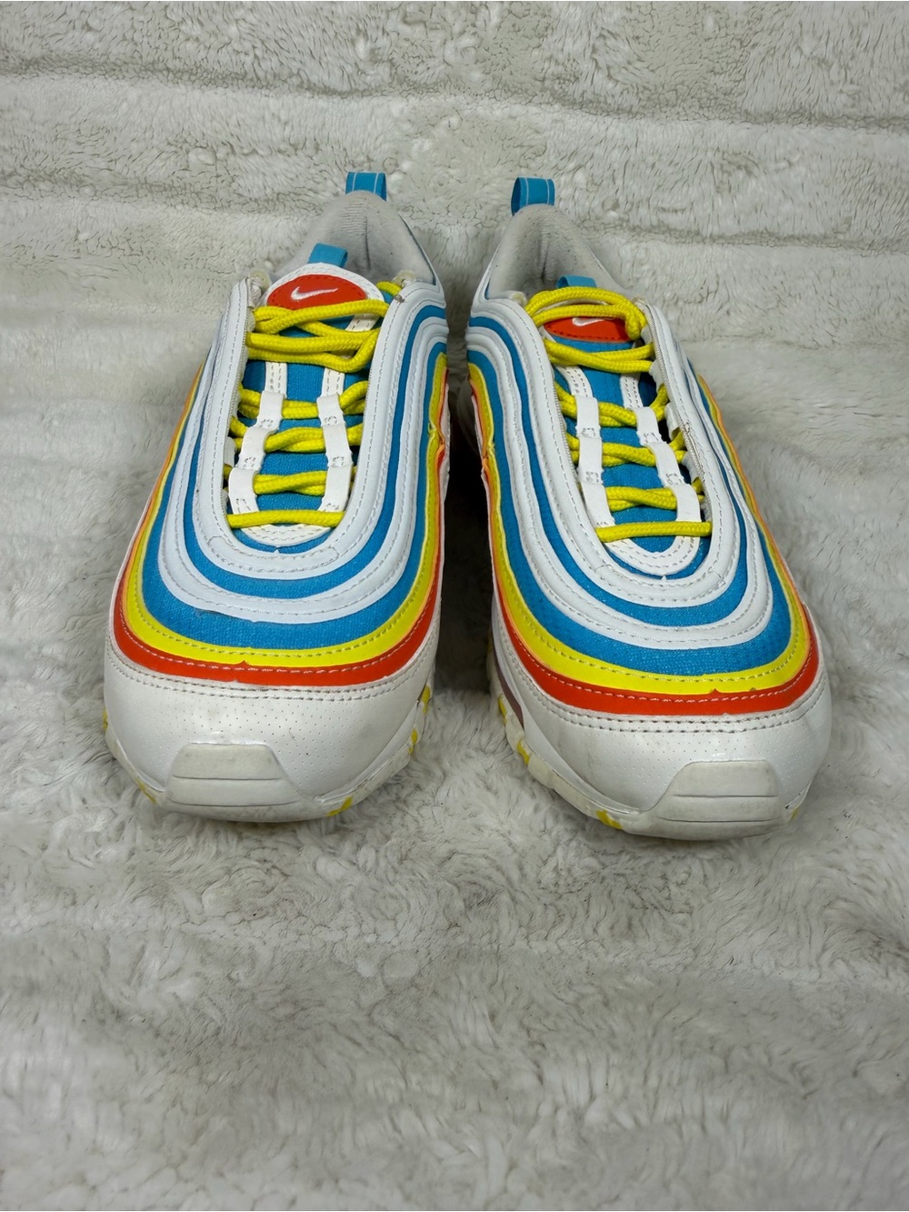 Nike Air Max 97 Summer Pack Multicolor Shoes GS Size 5Y Womens 6.5 US CK0052-400 - Picture 5 of 8